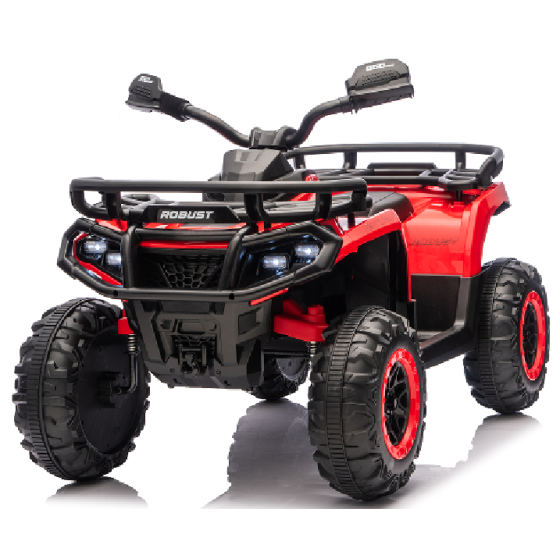 Large 4-Wheel Kids Electric ATV, Rechargeable Battery Powered Off-Road Ride-On Toy Car for Toddler Boys and Girls-NEL