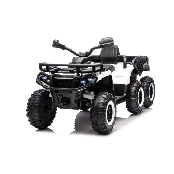 Large 4-Wheel Kids Electric ATV, Rechargeable Battery Powered Off-Road Ride-On Toy Car for Toddler Boys and Girls
