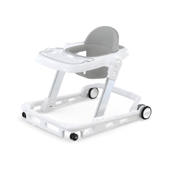 Multifunctional Baby Walker, Anti Bow-Leg Toddler Walking Toy Car with Seat & Push Handle, Anti-Rollover Design