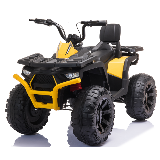 Kids Electric Ride On Car, 4 Wheels, Children Electric Vehicle, Indoor & Beach Off-Road Toy Racing Car