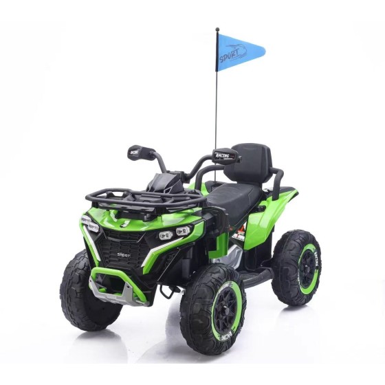 Large Rechargeable Kids Four-Wheel Electric Off-Road Beach Ride-On Car for Boys and Girls